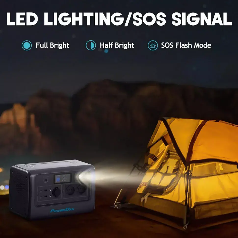 Зарядная станция Bluetti PowerOak EB70 1000W 716Wh [76076] - фото 8