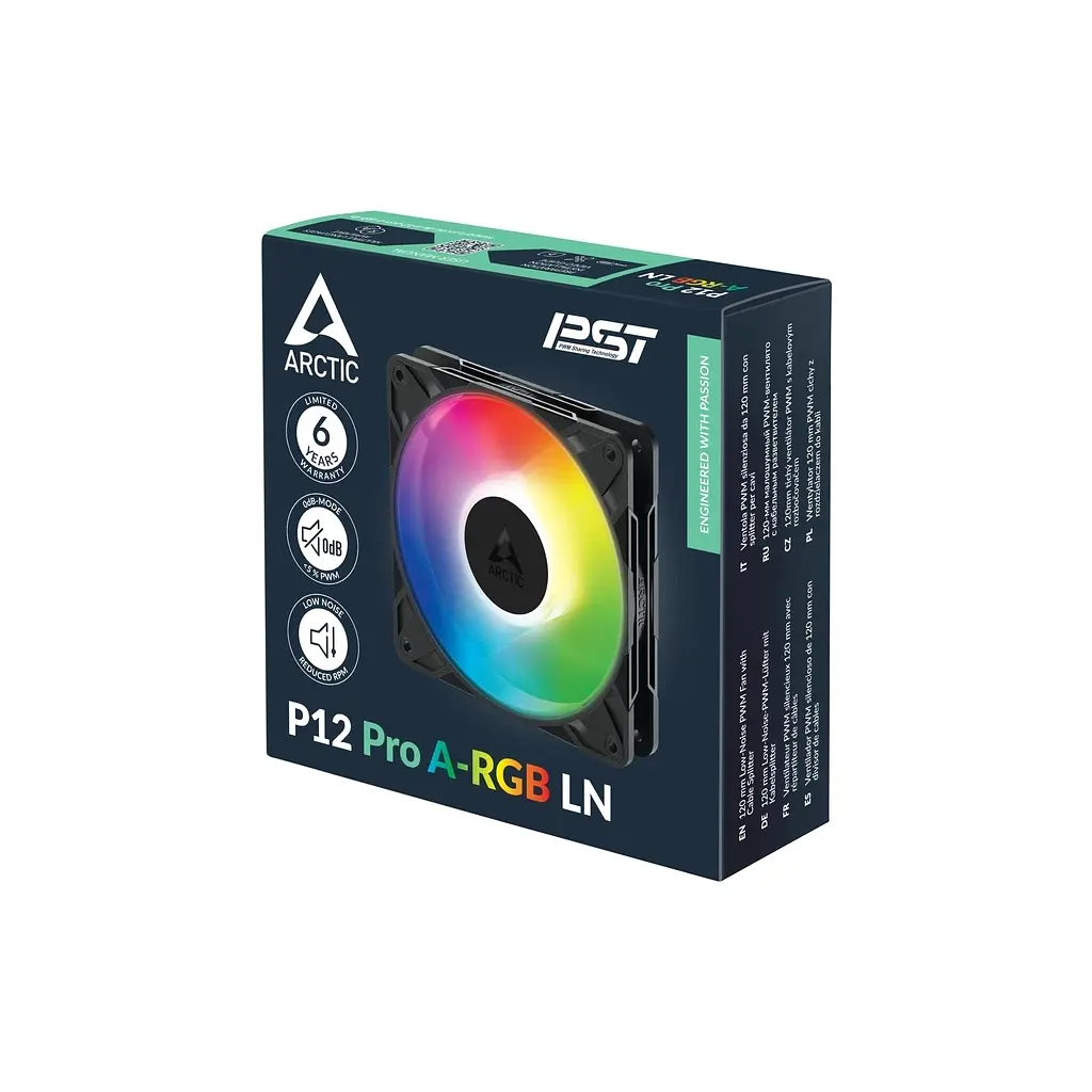Кулер до корпусу Arctic P12 Pro A-RGB LN (ACFAN00344A) - фото 8