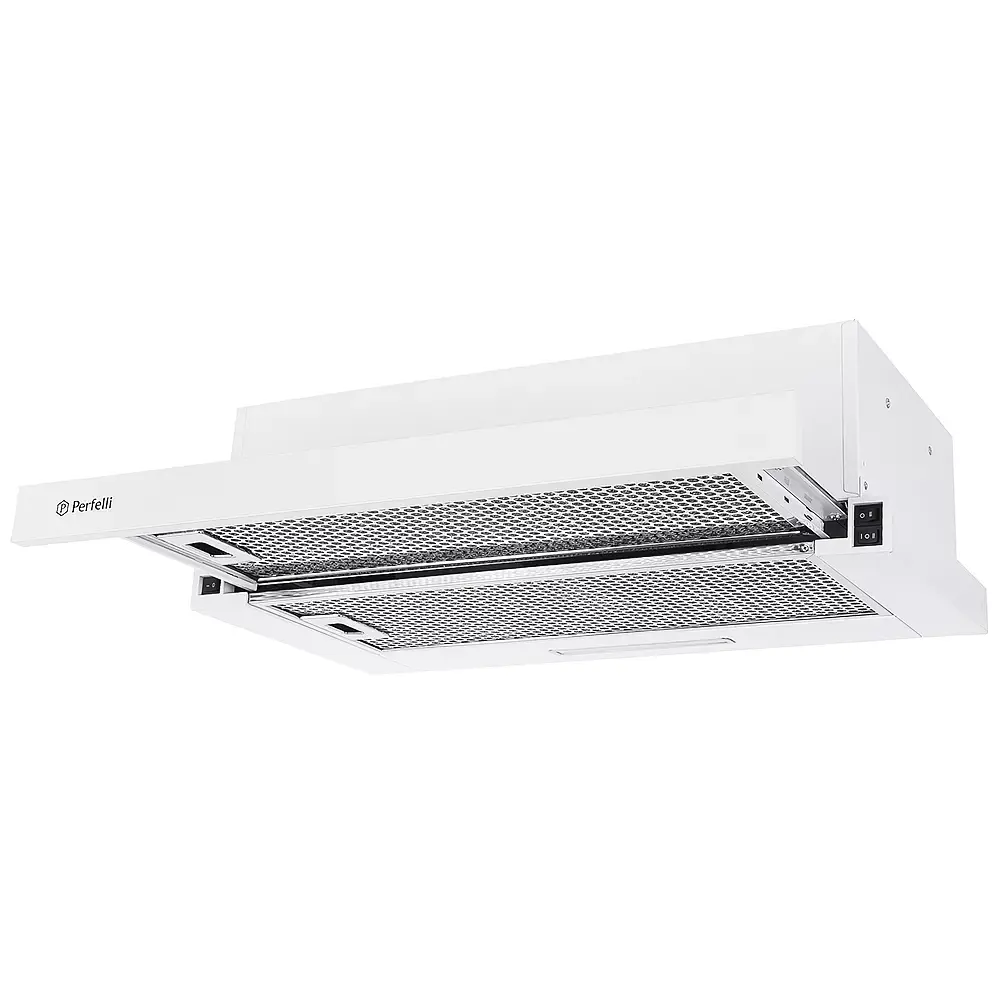 Витяжка телескопічна Perfelli TL 6316 WH 700 LED - фото 4