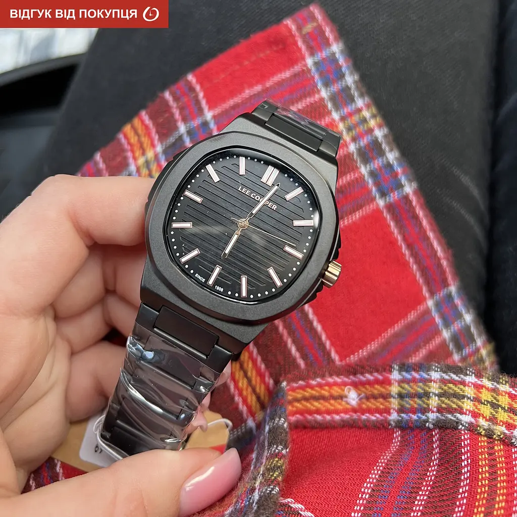 Годинник Lee Cooper Brand Black - фото 12