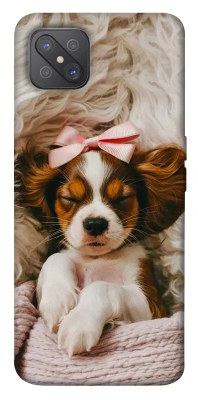 TPU чохол Demsky Sleepy spaniel для Oppo A92s