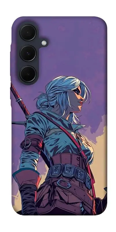 TPU чехол Demsky The witcher ciri для Samsung Galaxy A35