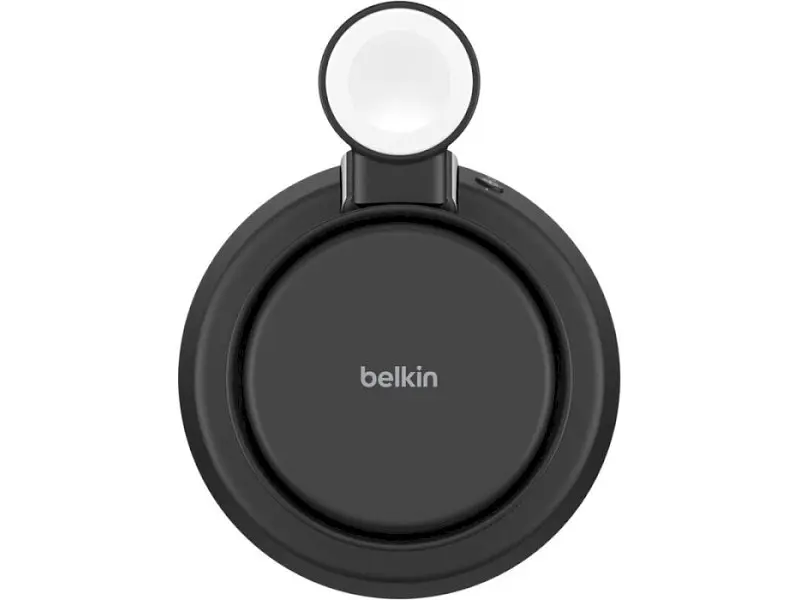 Бездротовий зарядний пристрій Belkin UltraCharge Pro 3-in-1 Magnetic 25 W Charcoal (WIZ040KQCH) - фото 4