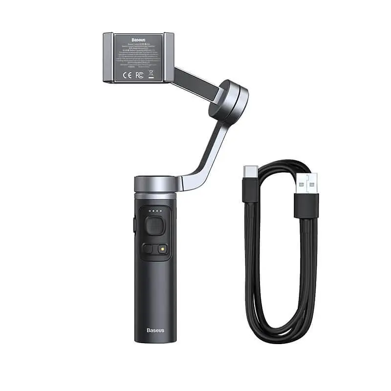 Ручний стабілізатор Baseus Control Smartphone Handheld Folding Gimbal Stabilizer (SUYT-D0G) - фото 4