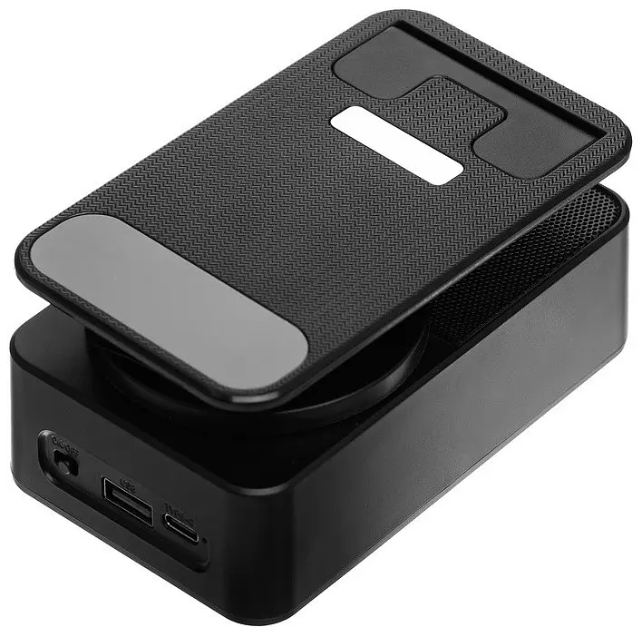 Портативна акустика WUW R190 Bluetooth + підставка утримувач 2 в 1 Desktop Speaker - фото 2