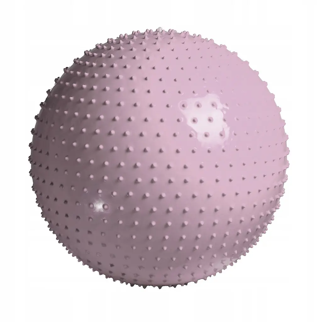 М'яч для фітнесу (фітбол) 4FIZJO 65 см масажний Anti-Burst 4FJ0617 Pink (P-5905973400220) - фото 7