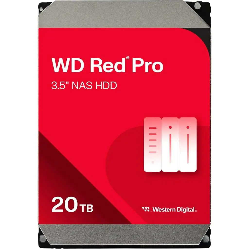 Жорсткий диск 3.5" WD Red Pro 20TB SATA 512MB [WD201KFGX] [141141] - фото 2