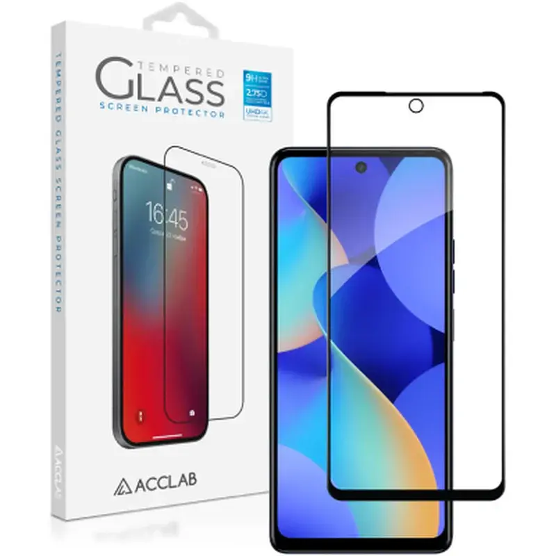 Скло захисне ACCLAB Full Glue Tecno Spark 10 Pro (1283126580567) - фото 2
