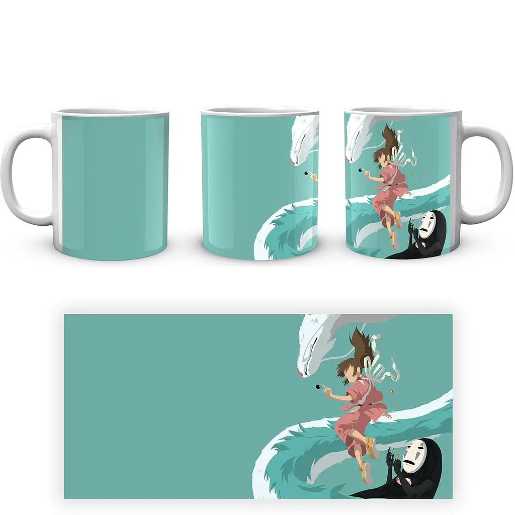 Кружка GeekLand Spirited Away Унесенные привидениями Чихиро SPA 02.17 330 мл белая - фото 4