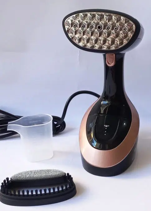 Отпариватель ручной Bitek BT-1158 паровой ручной утюг щетка для одежды штор 1600 Вт Черный - фото 4