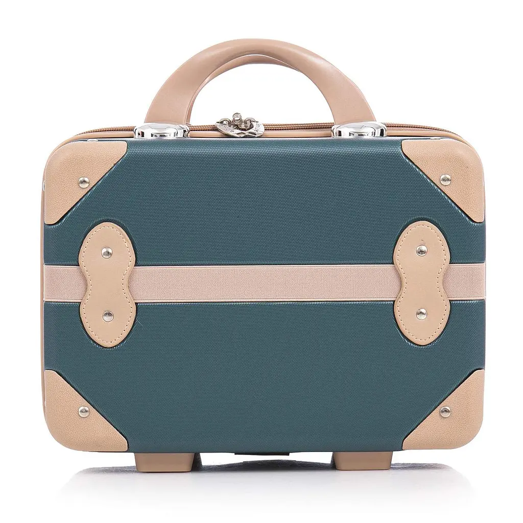 Бьюті-кейс Semi Line 10L Green-Navy (T5838-1) - фото 4