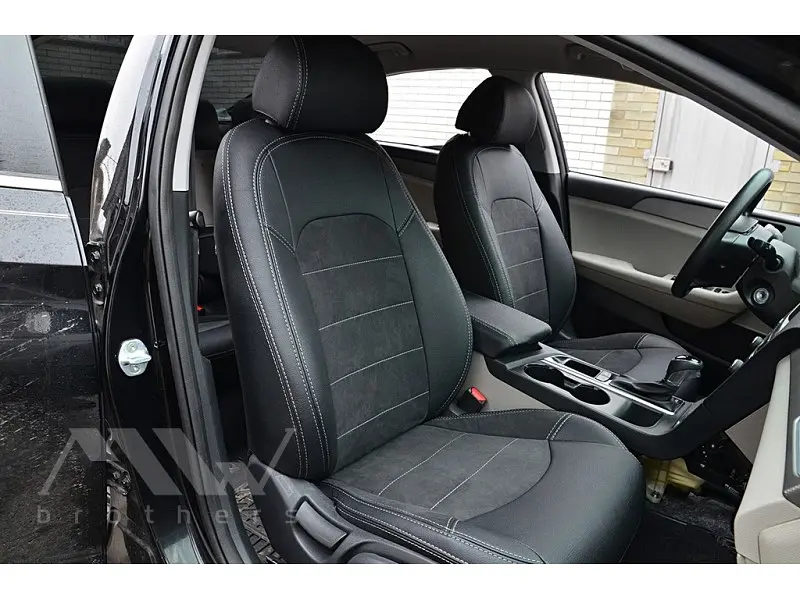 Авточохли модельні MW Brothers для Hyundai Sonata LF c 2014 - фото 4