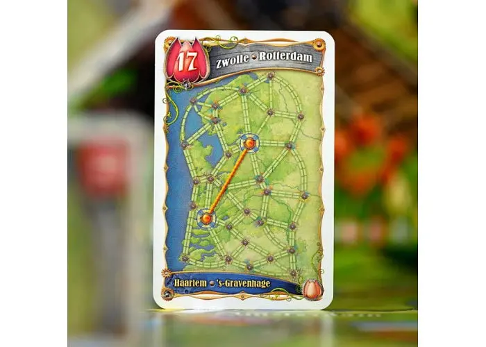 Настільна гра Days of Wonder Квиток на поїзд - Колекція карт №4: Нідерланди (Ticket to Ride - Map Collection 4: Nederland) (англ.) (DOW720120) - фото 4