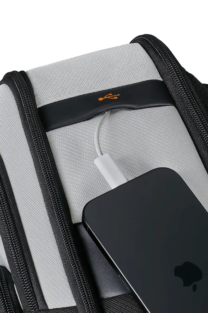 Рюкзак 15.6" Samsonite EVOSIGHT LIGHT GREY/BLACK 43x30x18 KP9*08002 - фото 6
