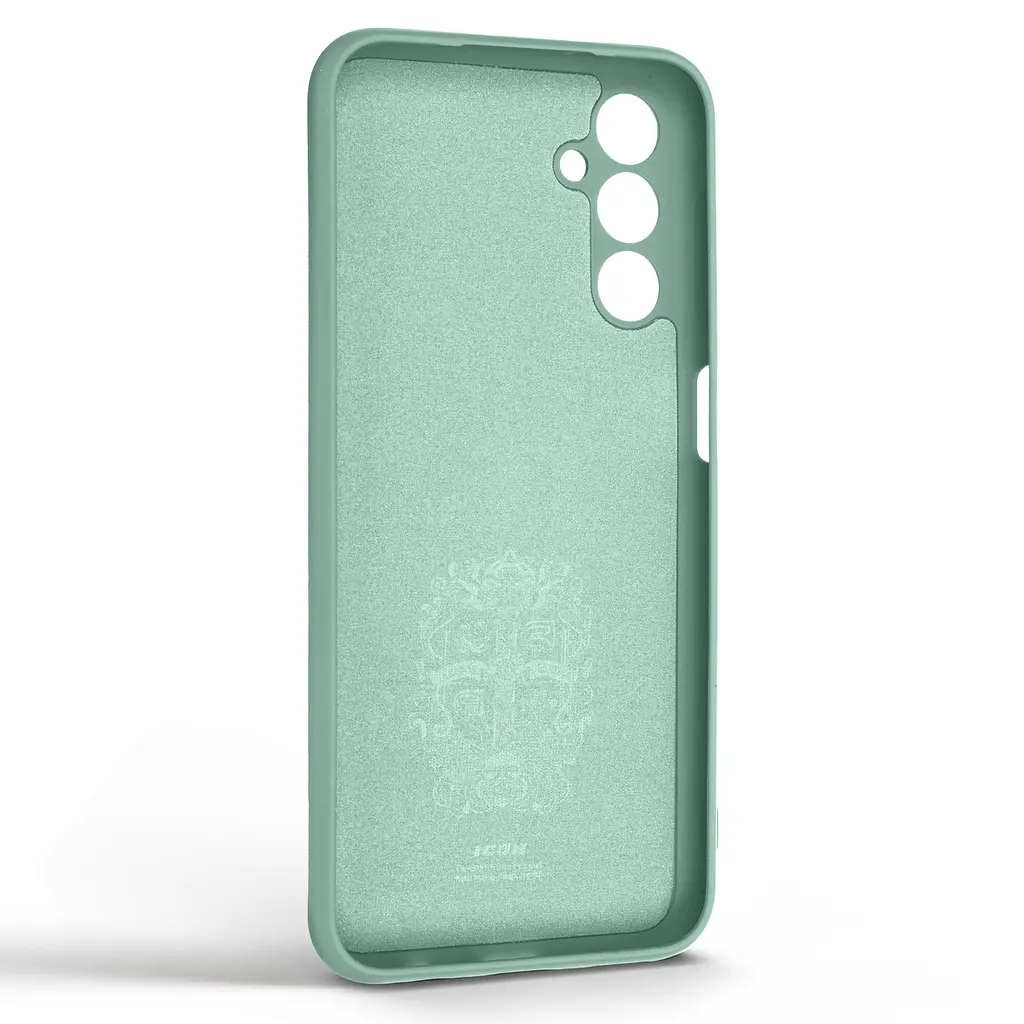Силиконовый чехол для Samsung Galaxy M14 5G (M146), Icon Ring, зеленый, панель-накладка, с кольцом-подставкой на 360°, противоударный, возможность использования магнитных держателей, ArmorStandart (ARM68784) - фото 2