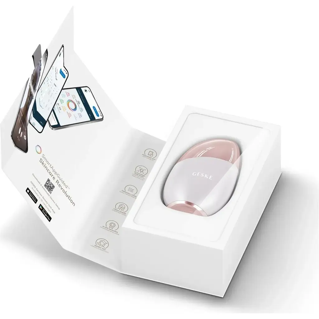 Масажер для обличчя GESKE Cool & Warm Eye and Face Massager 7в1 Starlight (HB0293) [176778] - фото 6