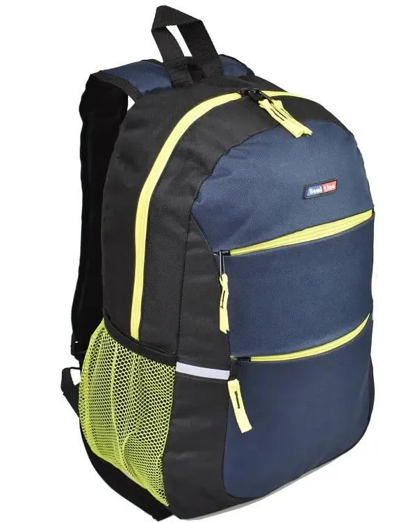 Рюкзак міський Semi Line 18 Navy/Black/Yellow (J4679-7) (DAS302188)
