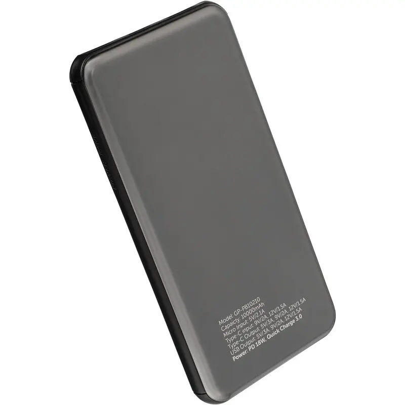 Портативна батарея Powerbank Gelius Pro UltraThinSteel GP-PB10-210 10000mAh Silver - фото 2