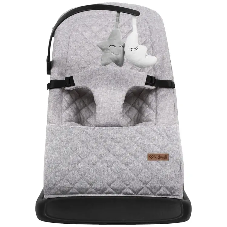 Крісло-гойдалка Kidwell Laro Full Grey/Black - фото 6
