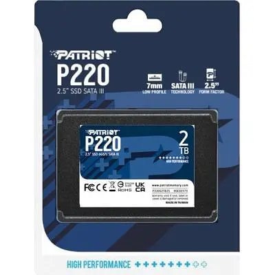 Накопитель SSD 2.5" 2TB P220 Patriot (P220S2TB25) - фото 4