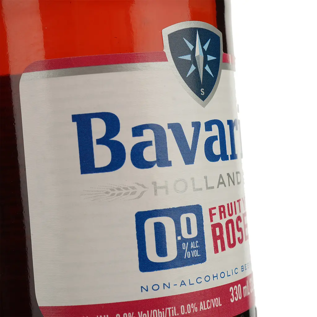Пиво безалкогольное Bavaria Fruity Rose светлое фильтрованное 0% 0.33 л - фото 5