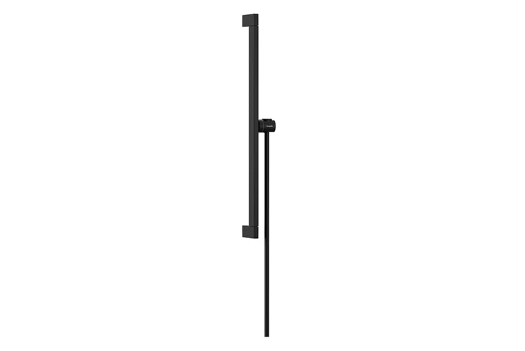 Душова штанга Hansgrohe Unica E Puro 90 см зі шлангом matt black 24403670