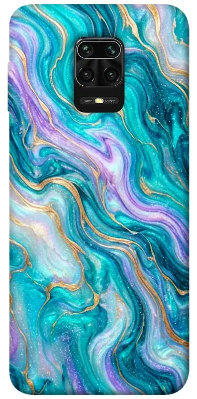 TPU чохол Demsky Mermaid marble для Xiaomi Redmi Note 9s / Note 9 Pro / Note 9 Pro Max