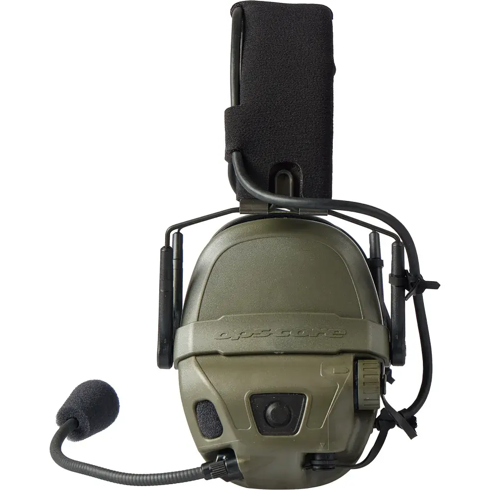 Наушники Ops-Core AMP Communication Headset-Connectorized NFMI активные верхний держатель Ranger Green - фото 4