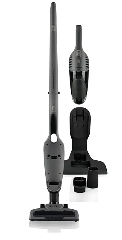 Пилосос акумуляторний Gorenje SVC 216 GFW SVC216GFW сірий (734540) - фото 2
