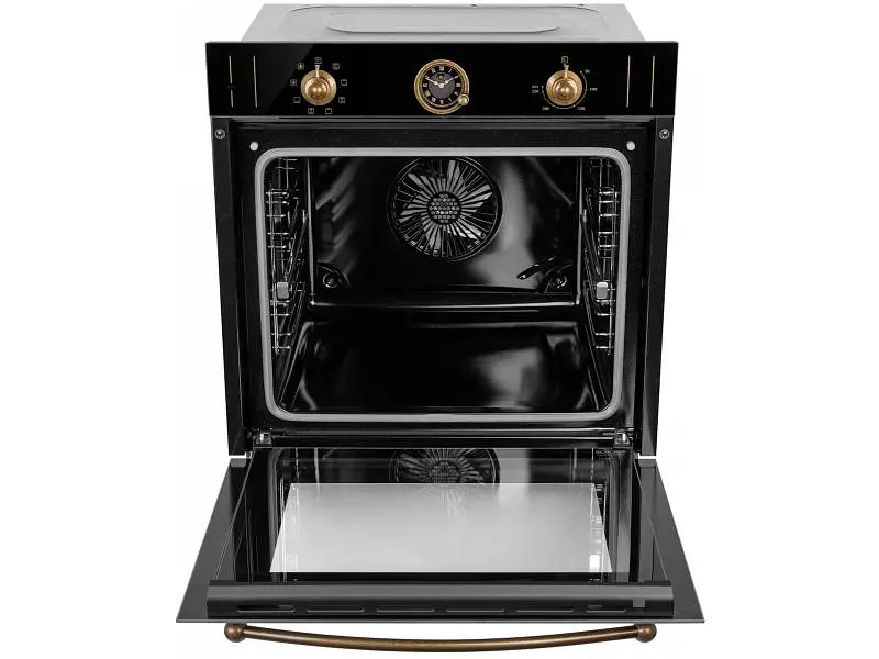 Духовка електрична Perfelli VINTAGE 6A8N NERO - фото 7