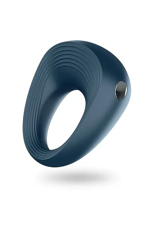 Віброкільце Satisfyer Power Ring, 5.5х2.5 см (синій) - фото 4