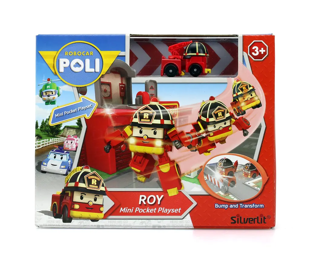 Ігровий набір Robocar Poli Гараж і міні трансформер Рой (83364) - фото 5