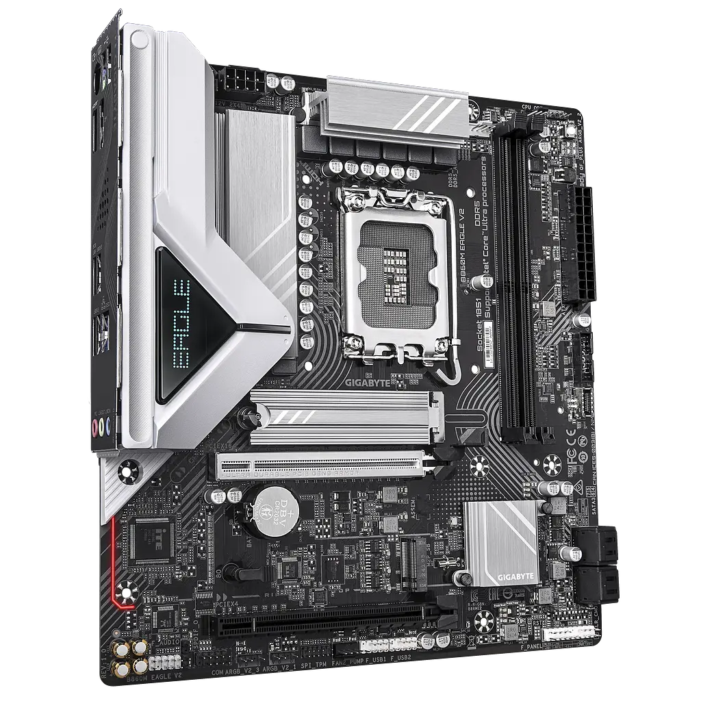 Материнская плата Gigabyte B860M Eagle V2 LGA 1851 (B860M EAGLE V2) - фото 2