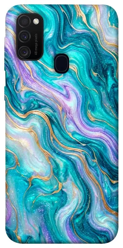 TPU чохол Demsky Mermaid marble для Samsung Galaxy M30s / M21