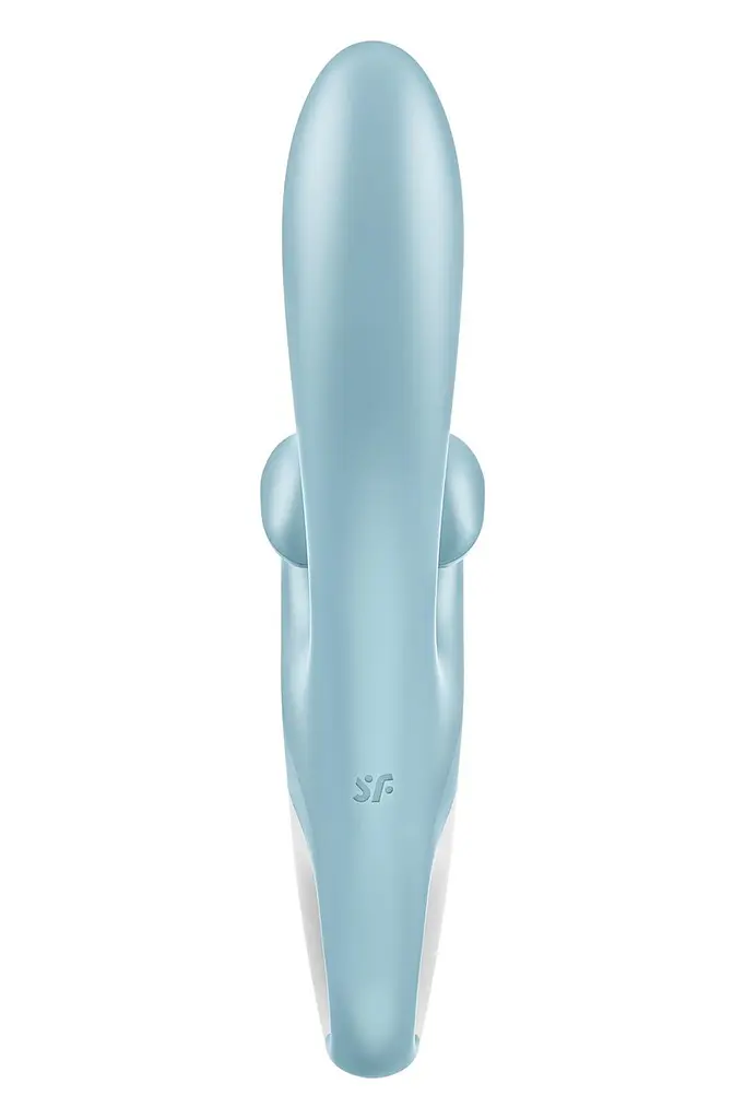 Вібратор-кролик Satisfyer Touch Me 20 см блакитний - фото 9