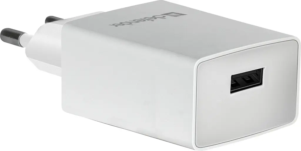Зарядний пристрій 1xUSB 11W 2.1A UPA-21 білий Defender - фото 2