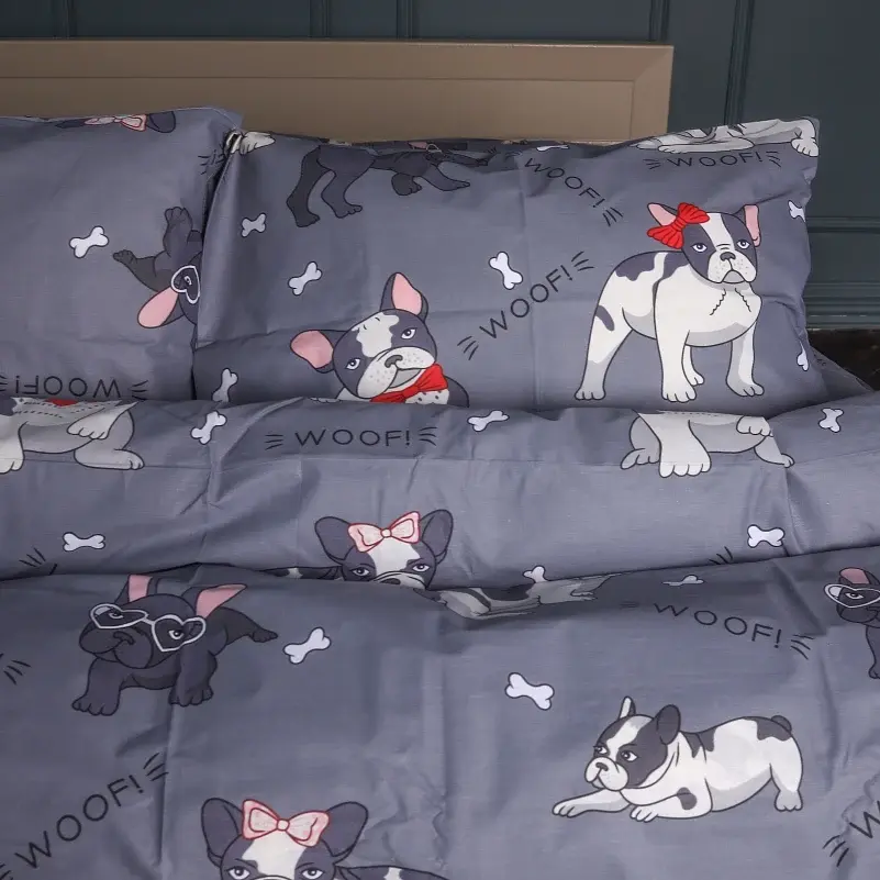 Підковдра MirSon 17-0663 Cute Pug Ranforce Elite 110х140 см (2200009851124) - фото 3