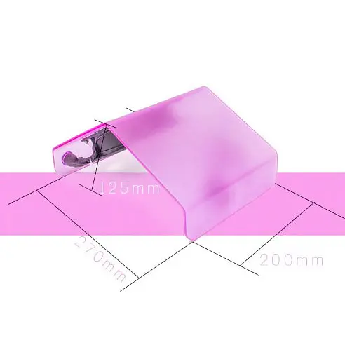 Витяжка манікюрна SalonHome T-SO30688 25 ват Global Fashion Lilac - фото 3