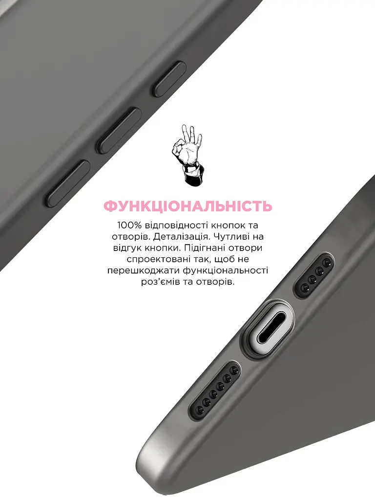 Силиконовый чехол для Apple iPhone 15 Pro, ICON2 Case, серый, противоударный, панель, защита всего корпуса, матовая поверхность Soft Touch, выступает над дисплеем, совместим с защитными стеклами и пленками, с микрофиброй, ArmorStandart (ARM70521) - фото 4