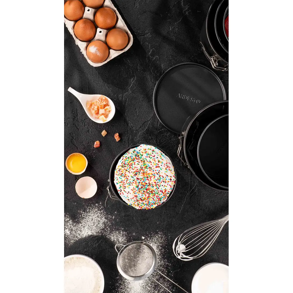 Форма для випікання ARDESTO Gemini Easter Cake Round Detachable 14 x 12 см (AR2506G) - фото 2