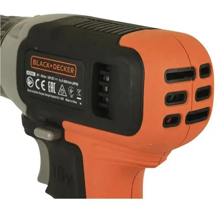 Дрель-шуруповерт Black+Decker BCD001C1 [119552] - фото 5