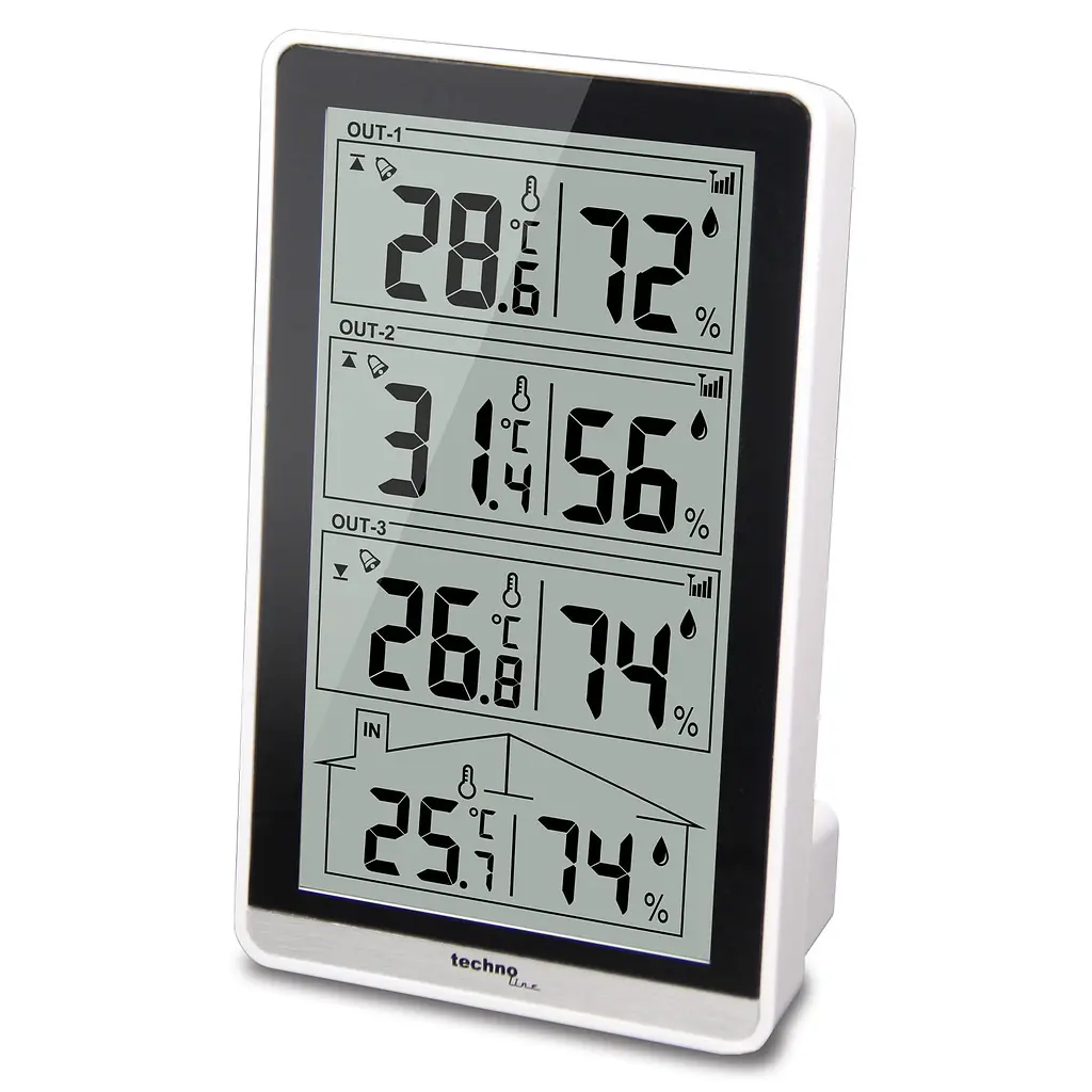 Термогігрометр Technoline WS7060 Black (WS7060) - фото 3