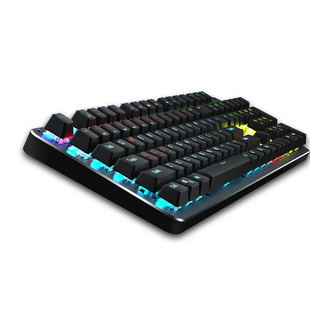 Клавиатура MeeTion LED Mechanical Gaming Keyboard MK007 Ukr RU EN раскладки - фото 3