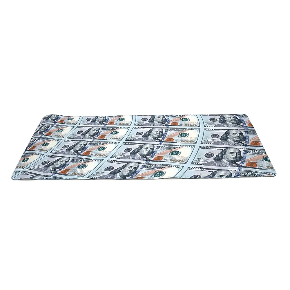 Килимок 400*900 тканинний Banjamin з боковою прошивкою, товщина 4 мм, колір Gray, Пакет - фото 4