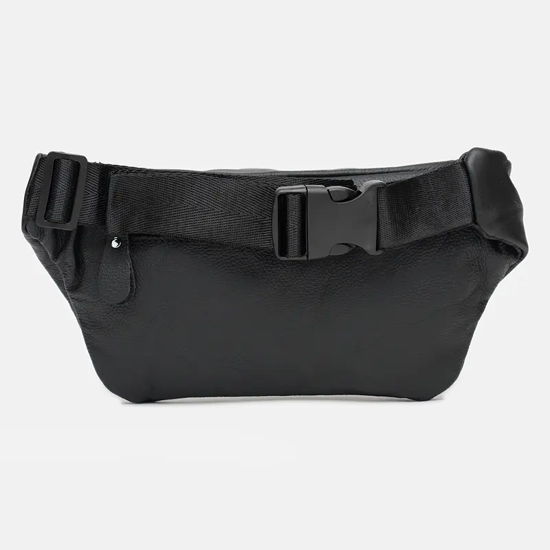 Чоловіча сумка Borsa Leather K102-black 30х13х1 см Чорний - фото 3