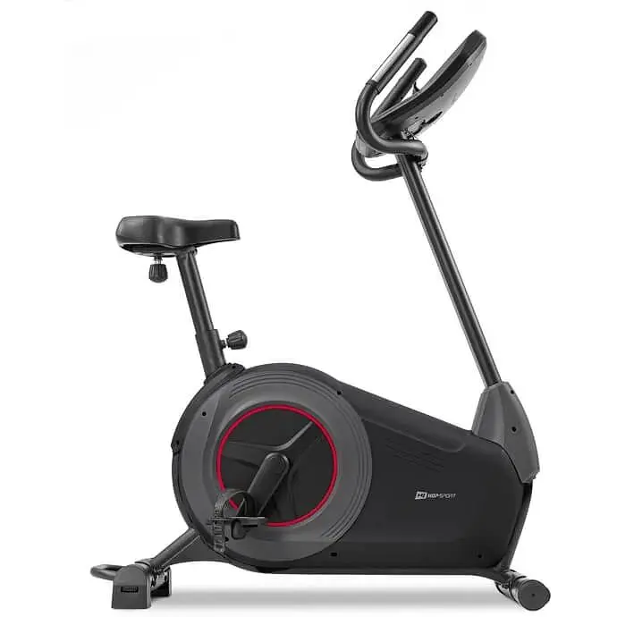 Велотренажер Hop-Sport HS-100H Solid iConsole+ черный - фото 3