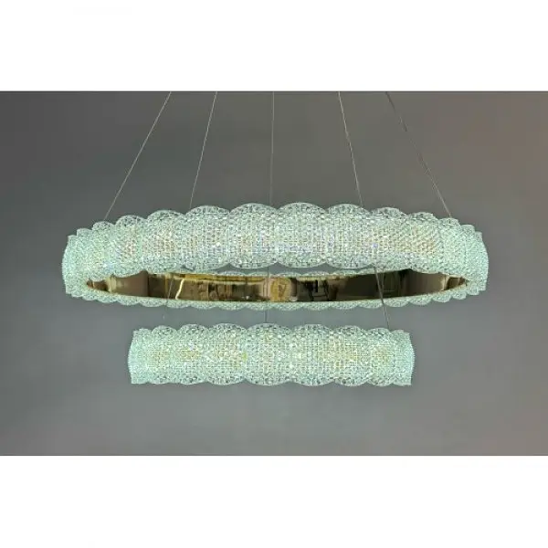 Led люстра кільця Linisoln 1532-60*40 FG - фото 2