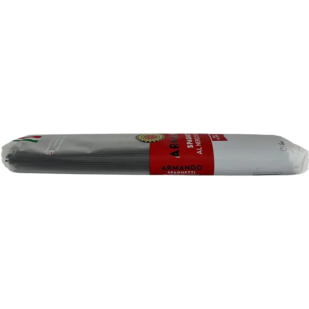 Макаронні вироби Armando Spaghetti Nero di seppia 500 г 																										 - фото 3