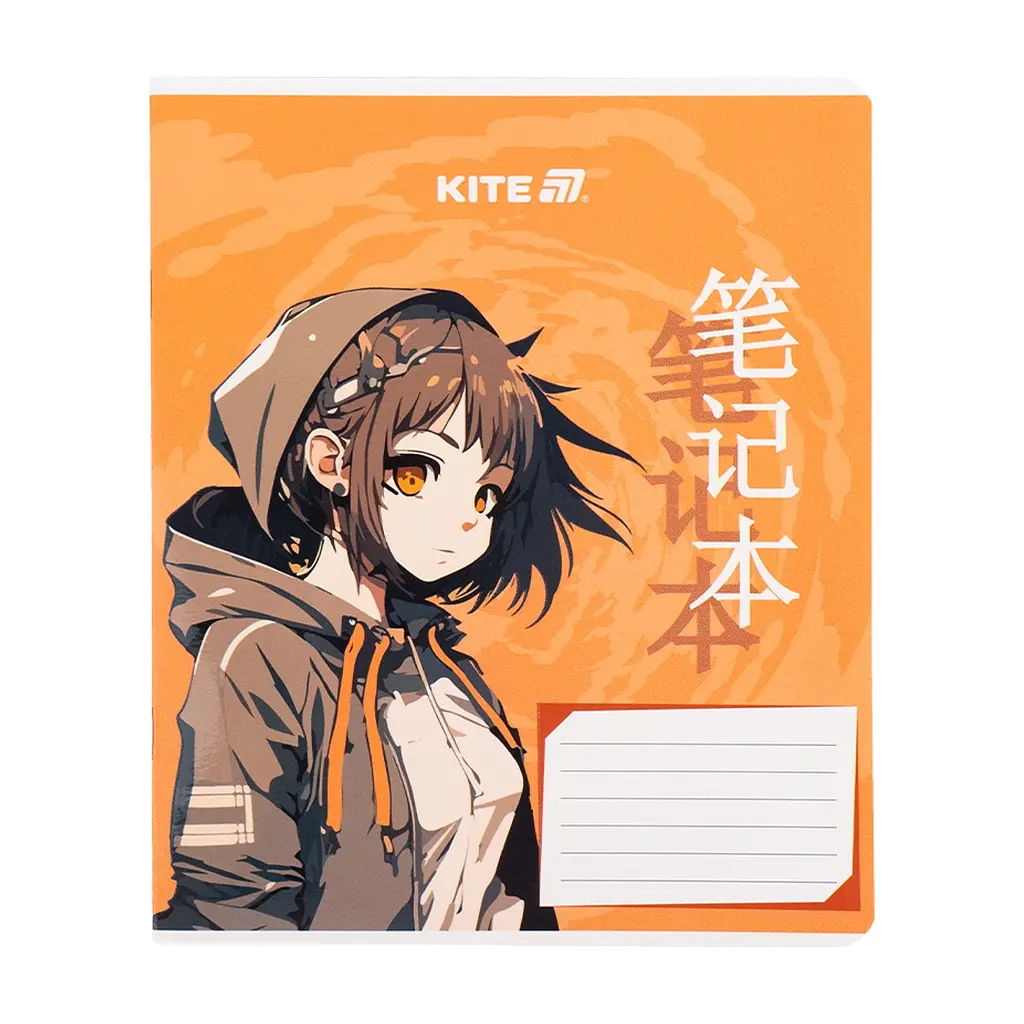 Зошит Kite Anime, 18 аркушів, клітинка (K25-236-1), в асортименті - фото 10