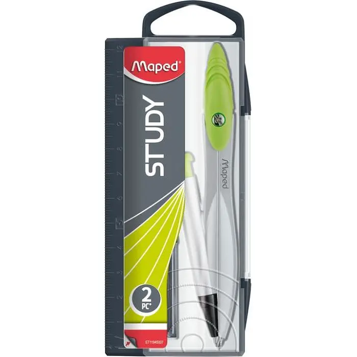 Циркуль Maped Study с механическим карандашом 0.5 мм 12 см в ассортименте (MP.119430) - фото 4
